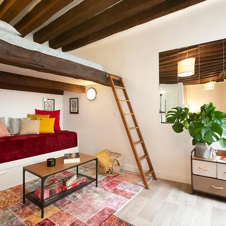 Authentic In Center Of Parisian Marais Parigi
